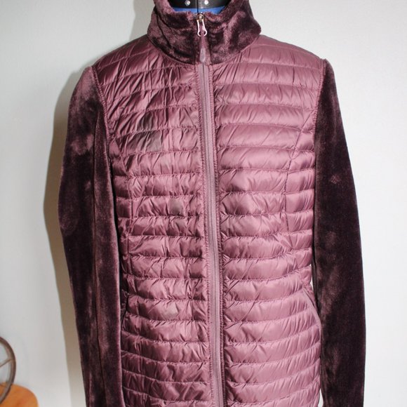 32 Degrees Jackets & Coats 32 Degrees Heat Womens Eggplant Full Zip